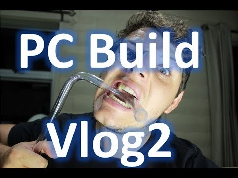 PC Build Log # 2 Installing Hard line tubing first bend