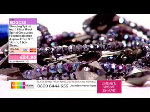 How To Make Gemstone Jewellery - JewelleryMaker LIVE (am) 30/05/2015