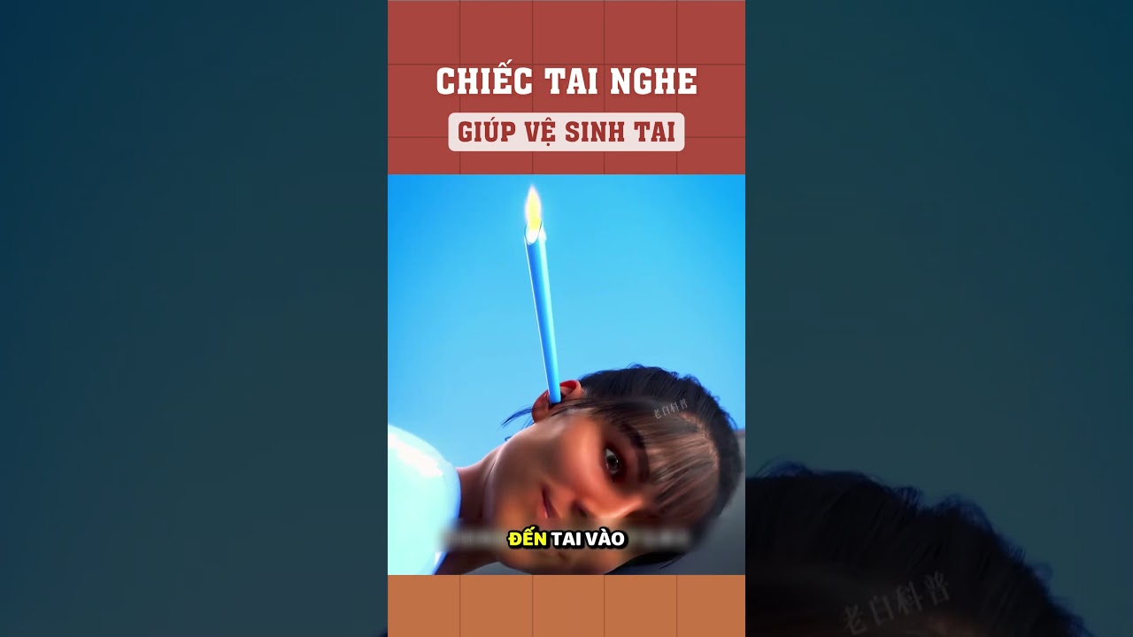 Chiếc tai nghe giúp vệ sinh tai