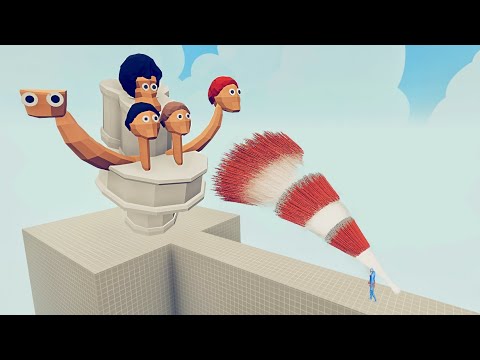 SKIBIDI TOILET vs EVERY GOD - Totally Accurate Battle Simulator TABS