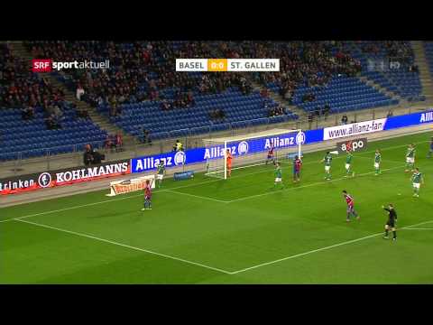 2013/14: 24. Runde - FC Basel - FC St. Gallen 1:1 (0:0)