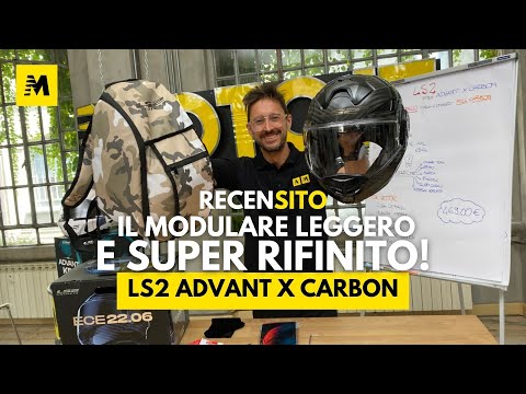 LS2 Advant X Carbon: The lightweight and super-refined modular helmet! || Reviewed