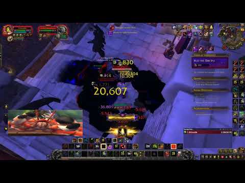WoW - Stormwind Vision Solo 5 mask full clear as unholy dk (No commentary)