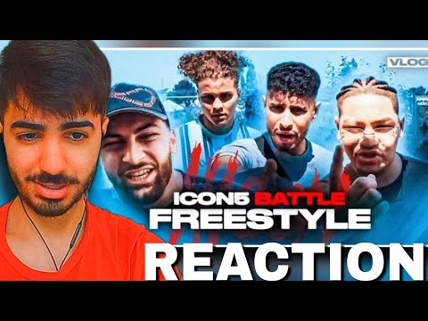 ICON5 FREESTYLE SESSION mit ALLEN KÜNSTLERN (HASSUNA, SHABAB, AZU) BZET VLOG Reaction