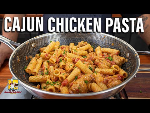 Creamy Cajun Chicken Pasta: perfect for a busy weeknight!