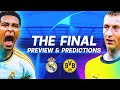 Champions League FINAL Preview & PREDICTIONS | Real Madrid vs Borussia Dortmund