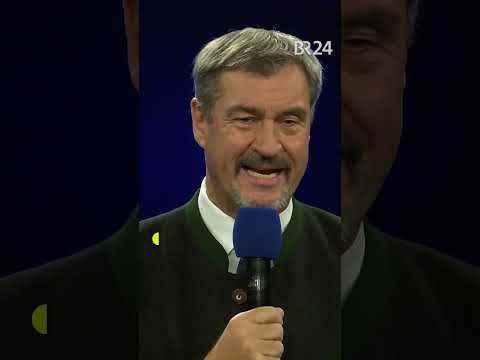 "Frau ohne Unterleib" Schülerin konfrontiert Markus Söder | BR24 #shorts