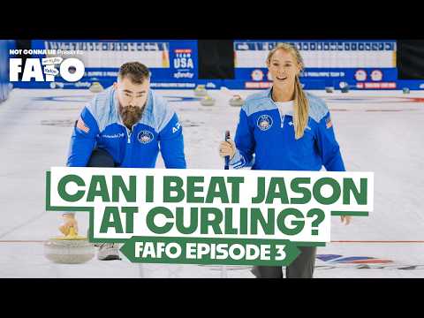 Kylie & Jason Kelce compete to find out who is the best curler in the family | FAFO Ep. 3