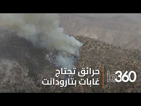 طائرات «كنادير» وتكتل ميداني يسابقان الزمن للسيطرة الكاملة على حرائق جبال تارودانت