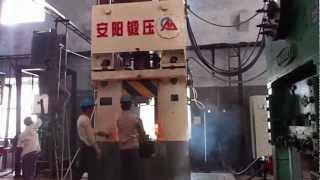 CNC hydraulic forging hammer used in India
