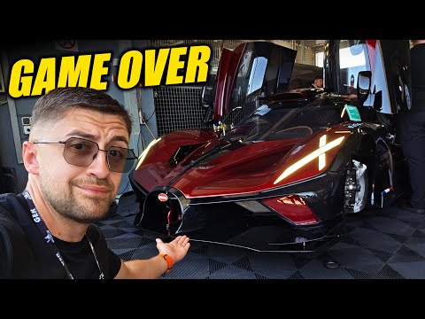 Bugatti Bolide vs Nürburgring. 1825 HorsePower Insanity.