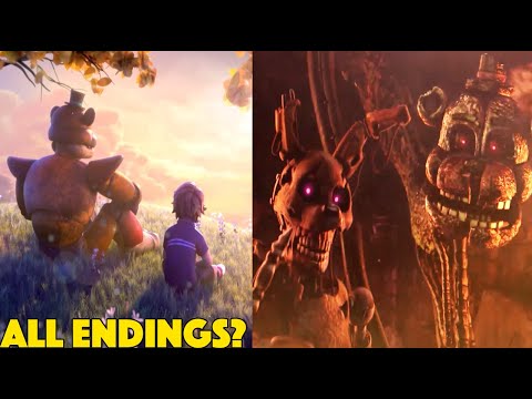 fnaf security breach all endings fnaf security breach all endings