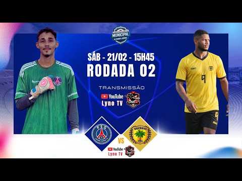 PSG X RECREIO - AO VIVO - CAMPEONATO MUNICIPAL 2026 - MANOEL EMÍDIO PI