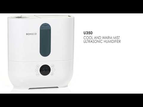 BONECO U350 Cool and Warm Mist Ultrasonic Humidifier
