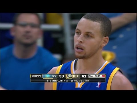 2014 01 31 Stephen Curry Highlights at Jazz - 44 Pts