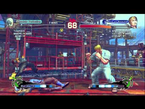 SSF4 AE XBL - Toadfan5 (EL) vs KryptoniteBoots (CO)