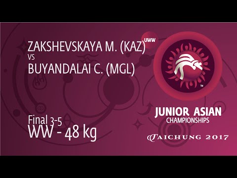 BRONZE WW - 48 kg: C. BUYANDALAI (MGL) df. M. ZAKSHEVSKAYA (KAZ), 8-2