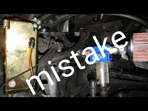 Big MISTAKE on my gdi engine when oil catch can...