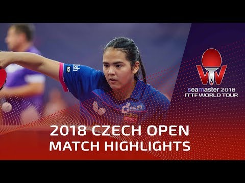 Adriana Diaz vs Emina Hadziahmetovic | 2018 Czech Open Highlights (Pre)