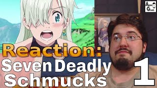 The Seven Deadly Schmucks, Ep1 (The Seven Deadly Sins Abridged): Reaction #AirierReacts