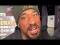 Demetrius Andrade UNIMPRESSED with David Benavidez talk at presser "My hands will do the talking!"