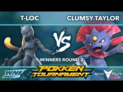 L|U | T-Loc (Shadow Mewtwo) vs Clumsy Taylor (Weavile) WR2 - WNF 2.5
