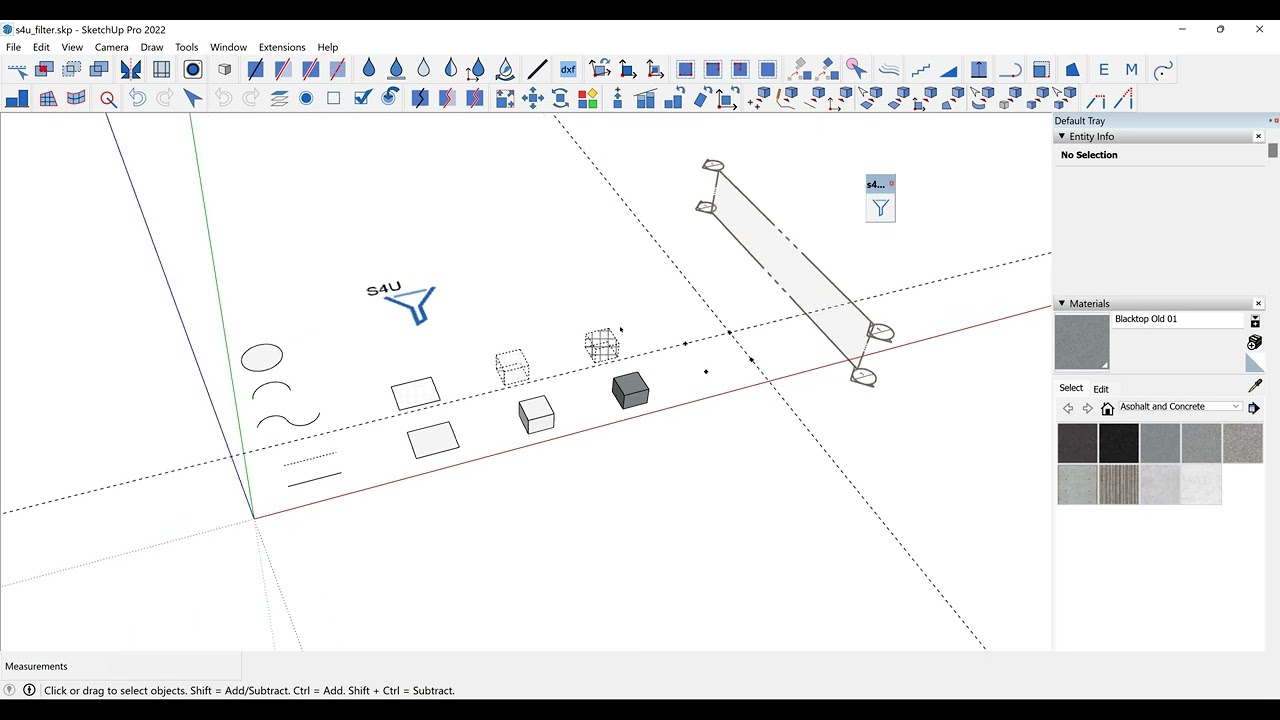 s4u Filter Selection