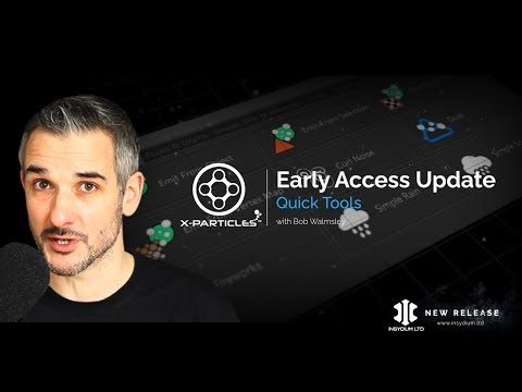 X-Particles Early Access Update - Quick Tools