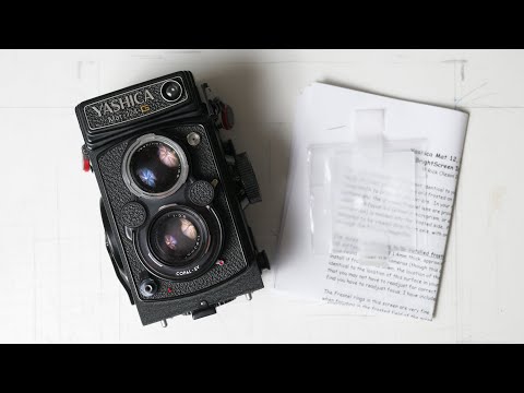 Yashica Mat 124G Focusing Screen Upgrade