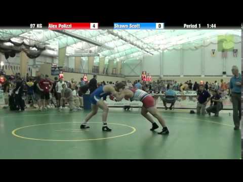 97 KG Alex Polizzi vs  Shawn Scott