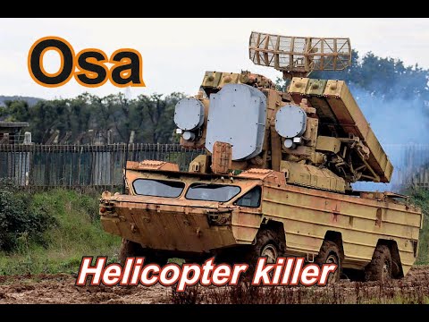 Osa Short range air defense missile system