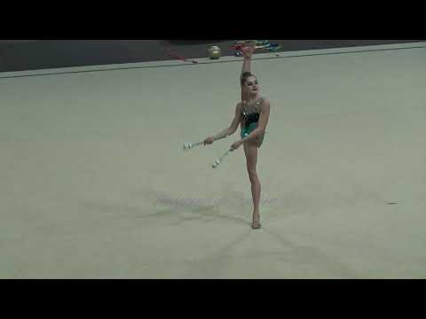 Elsa SOMVILLE massues - 2019 Championnat de France Créteil AA (junior Elite)