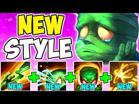 NEW AMUMU VFX REWORK RIOT SAUCED HIM UP! Insane Full AP One-Shot Build Mid League Of Legends S9