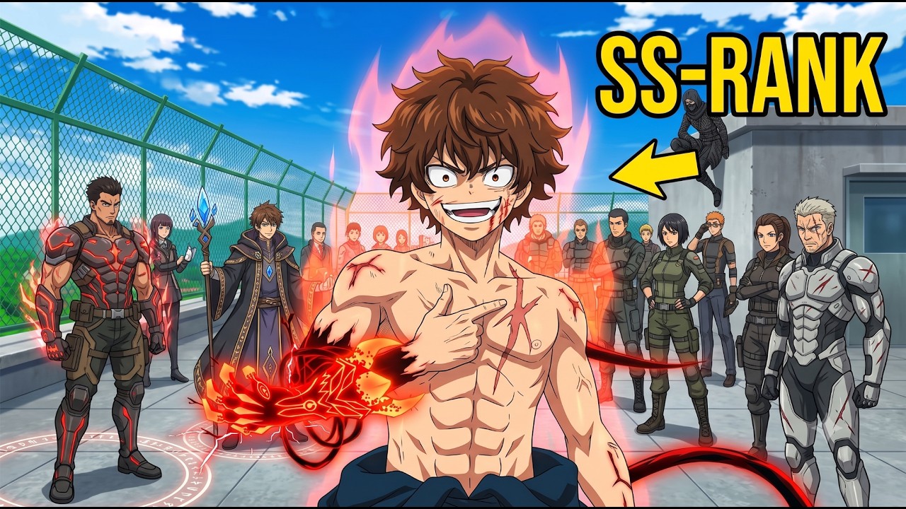Thumbnail: O EXORCISTA MAIS PODEROSO FINGIA SER UM FRACASSADO NA ESCOLA! 🎒🗡️ | RECAP