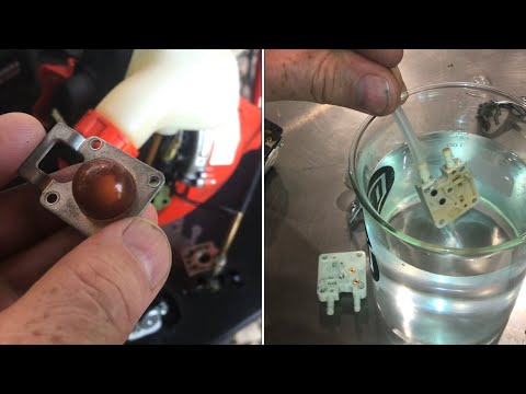 If prime bulb DOESN’T pump gas “watch this first” echo string trimmer (testing check valves)