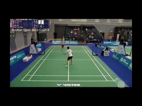 Scottish Open 2023｜MS Qualification Round 2｜Victor Ho vs Ka Wai Ng