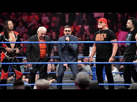 Wwe Smackdown live - Team Hogan & Team Flair On The MIZ TV - 25 October 2019