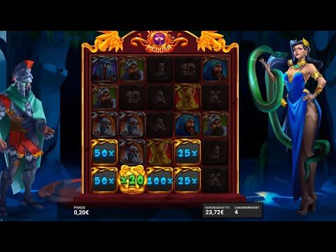 Hacksaw Eye of Medusa 3 Scatter Epic win!!! 5134x!!!!