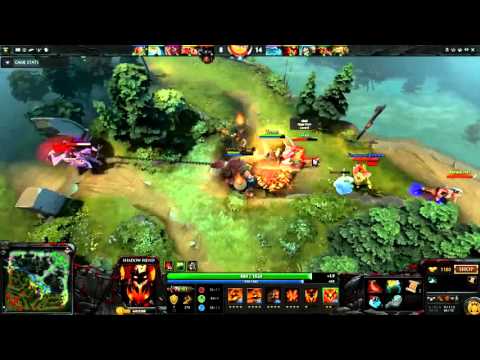 Resolut1on Shadow Fiend 6900 Ranked Gameplay - video pro gameplay in dota 2