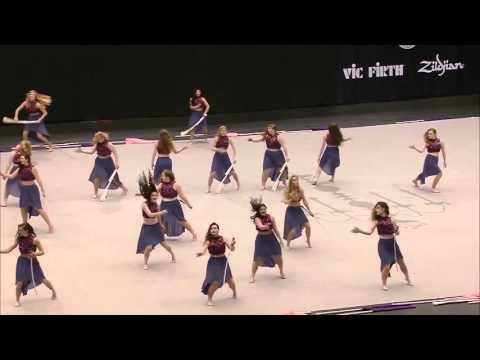 University of Georgia Winterguard 2015 "Chandelier"