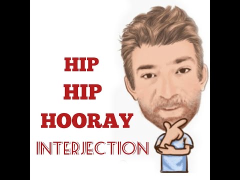 English Tutor Nick P Interjections (106) Hip Hip Hooray - Origin