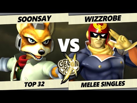 GOML X - Soonsay (Fox) Vs. Wizzrobe (Captain Falcon) Smash Melee - SSBM
