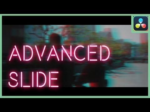 Advanced Slide Transition | DaVinci Resolve 18 |
