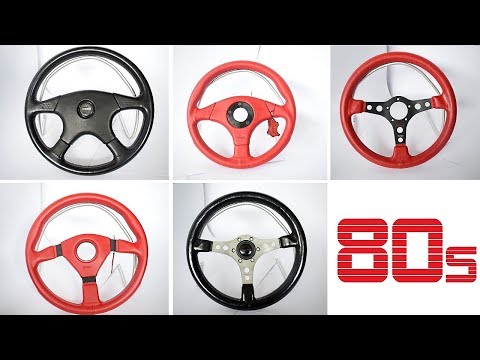 Steering WHEELS straight from the 80s - get em while they're hot!