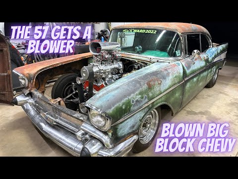 Crusty gets a Blower that was on display!