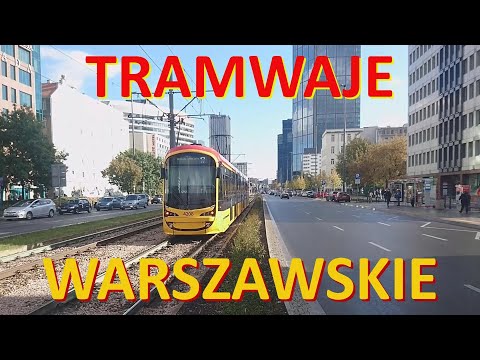 Tramwaje Warszawskie w 2022 roku./Trams in Warsaw in 2022.