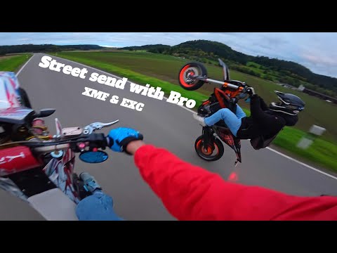 Fantic xmf 125 sends with Bro