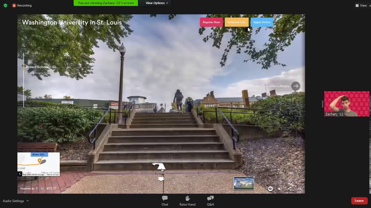 WashU Guided Virtual Tour