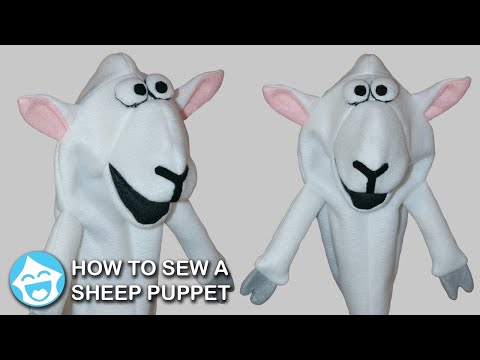 How to Sew a Sheep Puppet