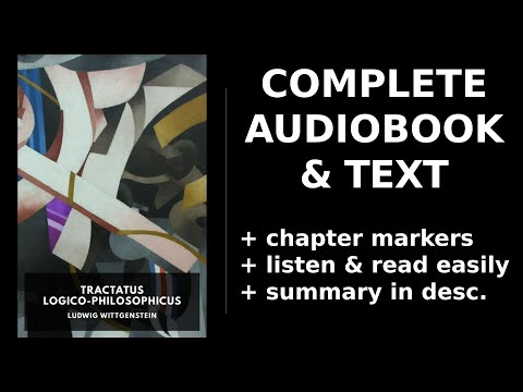 Tractatus Logico-Philosophicus ❤️ By Ludwig Wittgenstein FULL Audiobook